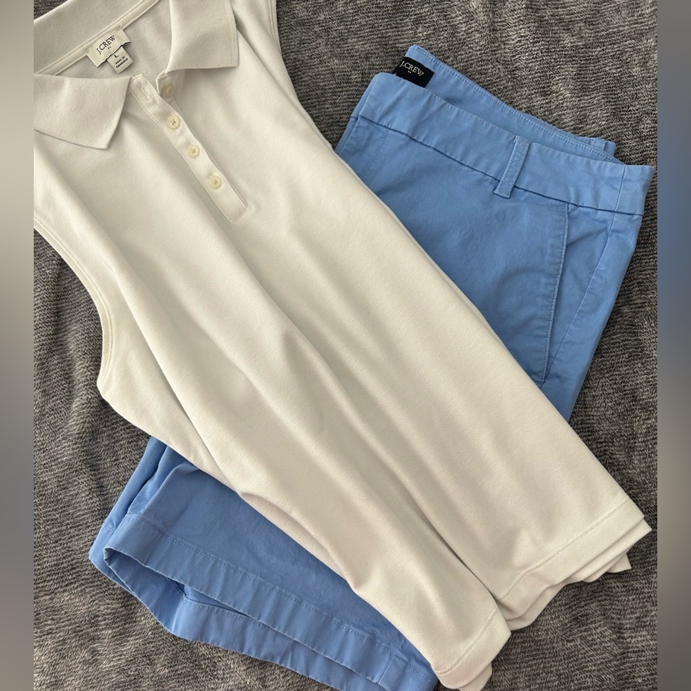 J Crew Polo and 2 Pairs J Crew Shorts Bundle!